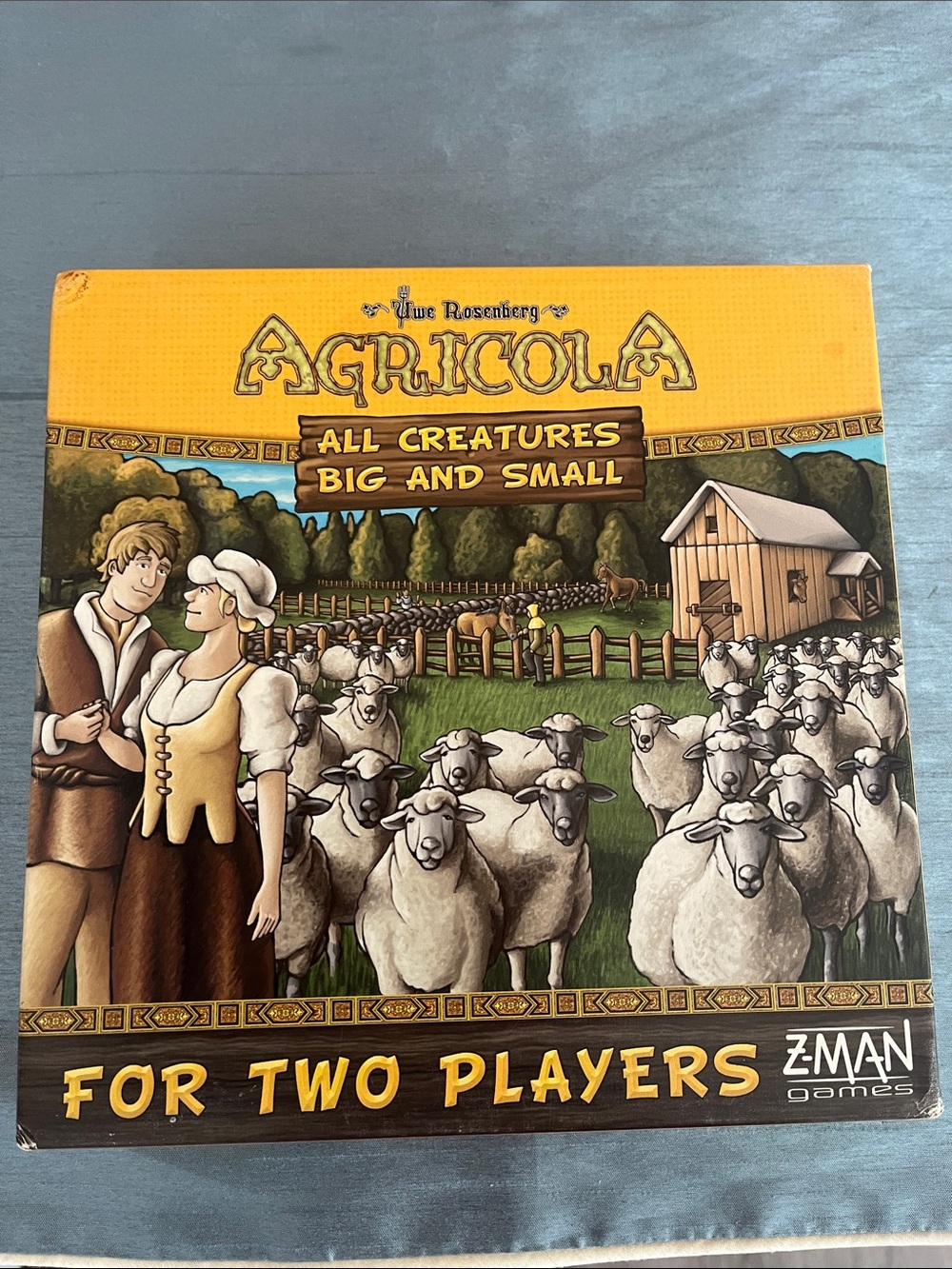 Agricola: All Creatures Big and Small Board Game -Complete  ZMAN Uwe Rosenberg